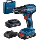 Bosch Professional GSB 185-LI  Çift Akülü Çantalı Darbeli Delme/Vidalama Makinası 2x2.0Ah-06019K3100