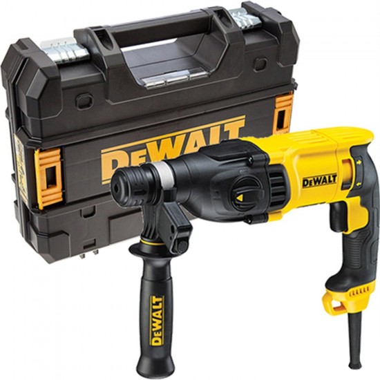 Dewalt 3 Modlu Sds-Plus Pnömatik Matkap 800W 26mm 2.6J-D25133K