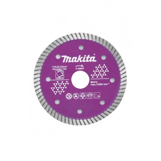 Makita D-50893 Daire Testere Elmas Turbo Mor 115x1,3mm