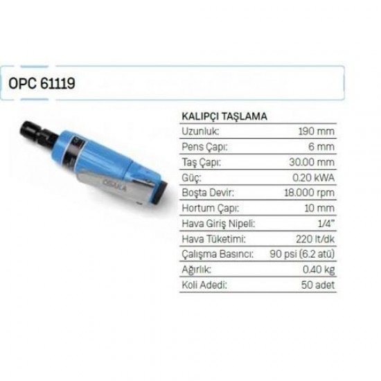 Osaka Opc 61119 Havalı Kalıpçı Taşlama 